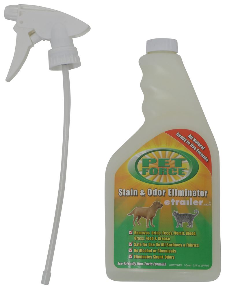 Valterra Pet Force Stain Remover and Pet Odor Eliminator 32 oz Spray Bottle Valterra Odor Eliminators V33005