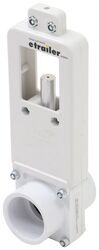 Valterra Cable Drain Valve for RV Sewer Hoses - Fresh Water Tank - 1-1/2" Hub - White - VAL72RB