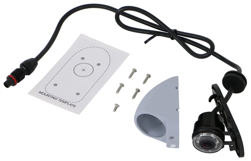 Voyager RV Side Camera w/ Night Vision - Driver's Side - Gray