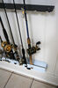 0  storage racks 11 rods viking solutions fishing rod rack - wall mount steel