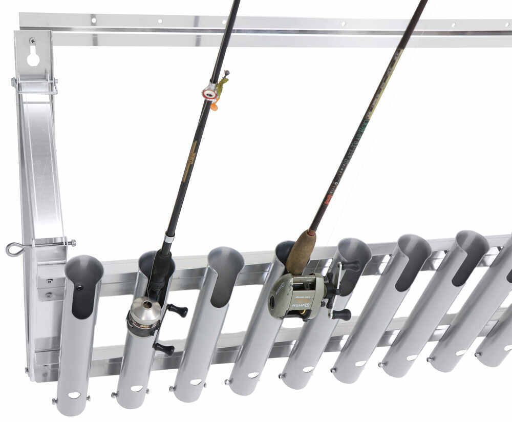 2 Pack Vehicle Fishing Rod Rack Holder Straps, Adjustable 30 to 54