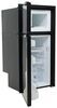 mini fridge built-in vitrifrigo dp150i double door rv w/ freezer - 5.3 cu ft 12v black