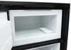 mini fridge 23-1/8w x 22-1/4d 43-9/16t inch vitrifrigo dp150i double door rv w/ freezer - 5.3 cu ft 12v black