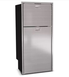 Vitrifrigo RV Refrigerator w/ Freezer - 8.1 cu ft - Stainless Steel - VT96FR