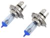 headlight replacement bulb vision x h4 halogen bulbs with relay harness - premium white high wattage qty 2