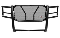 Westin HDX Modular Grille Guard with Punch Plate - Black Powder Coated Steel