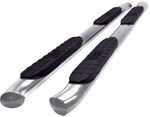 Westin PRO TRAXX Oval Nerf Bars - 4" - Polished Stainless Steel