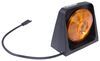 driver side passenger flasher and turn signal wesbar heavy duty agriculture warning light - incandescent amber/amber lens