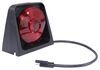 Wesbar Single Agriculture Light w/ Brake Light Function - Red/Black Hardwired W8261001
