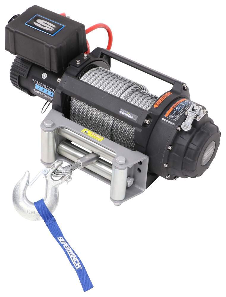 Superwinch Tiger Shark Off-Road Winch - Wire Rope - Roller Fairlead - 18,000  lbs Superwinch Electric Winch W85NF