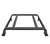 truck bed fixed height westin overland rack - steel 400 lbs 45 inch rail length