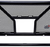 full coverage grille guard with punch plate westin hdx - black powder coated steel