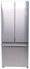 everchill rv refrigerators full fridge with freezer refrigerator w/ drawer - 16 cu ft 12v stainless steel