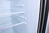 full fridge with freezer 16 cubic feet everchill rv refrigerator w/ drawer - french doors cu ft 12v stainless steel