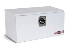 Weather Guard Underbody Tool Box - Single Door - Steel - 6.2 cu ft - White - WG23JV