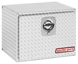 Weather Guard Underbody Tool Box - Single Door - Aluminum - 4.3 cu ft - Silver - WG34BV