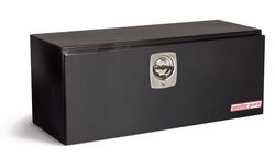 Weather Guard Underbody Tool Box - Single Door - Steel - 9.1 cu ft - Gloss Black - WG65JV