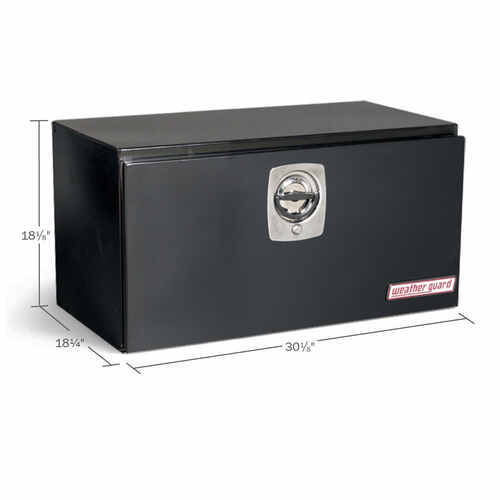 Weather Guard Underbody Tool Box - Single Door - Steel - 5.6 cu ft ...