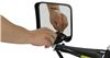 universal fit towing mirror flat wheel masters eagle vision extendable mirrors - strap on qty 2