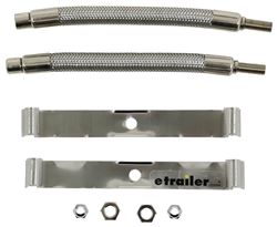 Wheel Masters 2-Hose Inflation Kit - 16" to 19-1/2" Inner Dually - Hand Hole Mount - WM8009