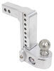 Weigh Safe Drop - 8 Inch,Rise - 9 Inch Trailer Hitch Ball Mount - WS8-2