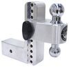 weigh safe trailer hitch ball mount adjustable two balls