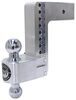 weigh safe trailer hitch ball mount two balls 21000 lbs gtw ws82rr