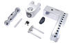 weigh safe trailer hitch ball mount adjustable two balls