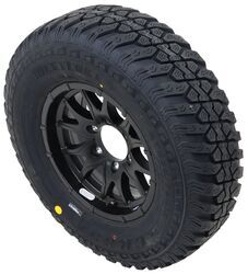 Westlake ST235/75R15 Radial Tire w/ 15" Eagle Aluminum Wheel - 6 on 5-1/2 - Matte Black - WST67FR