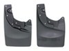 0  custom fit width weathertech mud flaps - easy-install no-drill digital front pair