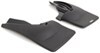 custom fit width weathertech mud flaps - easy-install no-drill digital front pair