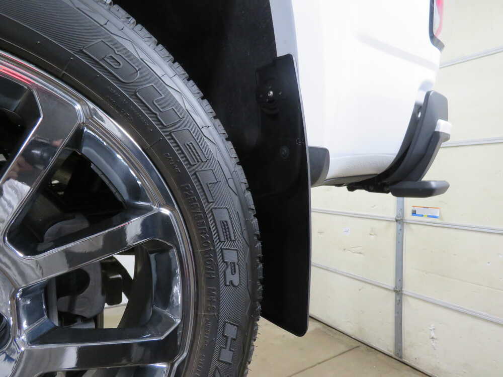 2018 GMC Canyon WeatherTech Mud Flaps EasyInstall, NoDrill, Digital