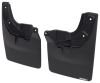 custom fit front pair weathertech mud flaps - easy-install no-drill digital