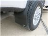 2018 ford f-250 super duty  custom fit no-drill install weathertech mud flaps - easy-install digital front and rear set