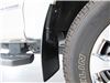 2017 ford f 250 super duty  custom fit width weathertech mud flaps - easy-install no-drill digital front pair