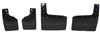 custom fit front and rear set weathertech mud flaps - easy-install no-drill digital