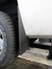 2013 chevrolet silverado  custom fit rear pair weathertech mud flaps - easy-install no-drill digital