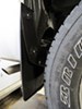 2013 chevrolet silverado  custom fit no-drill install weathertech mud flaps - easy-install digital rear pair