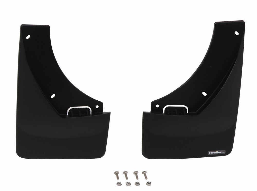 WeatherTech Mud Flaps - Easy-Install, No-Drill, Digital Fit - Rear Pair ...