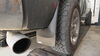 2012 ram 1500  custom fit no-drill install weathertech mud flaps - easy-install digital rear pair