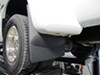 2013 ford f-250 and f-350 super duty  custom fit no-drill install weathertech mud flaps - easy-install digital rear pair