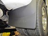 2013 ford f-250 and f-350 super duty  custom fit width weathertech mud flaps - easy-install no-drill digital rear pair