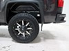 2016 gmc sierra 2500  custom fit no-drill install weathertech mud flaps - easy-install digital rear pair
