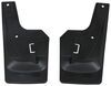 custom fit front pair weathertech mud flaps - easy-install no-drill digital rear