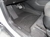 0  custom fit contoured weathertech hp front auto floor mats - high wall design black