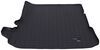 weathertech floor mats custom fit cargo area trunk liner - black