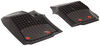 custom fit thermoplastic weathertech hp front auto floor mats - high wall design cocoa