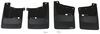 custom fit width weathertech mud flaps - easy-install no-drill digital front and rear set