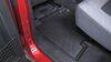 2021 ford bronco  custom fit rear second row weathertech 2nd auto floor mat - black
