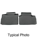 WeatherTech 2nd Row Rear Auto Floor Mats - Black                                                    